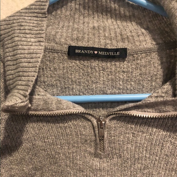 brandy quarter zip - Picture 2 of 2